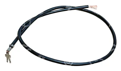 drát k motoru vysavače, L=175 mm, 2 zapoj, černý